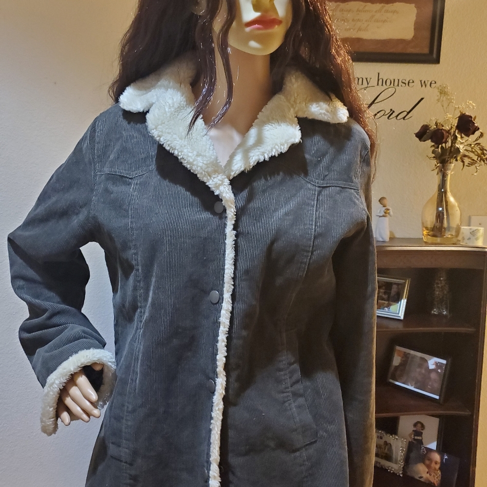 Corduroy dark green jacket